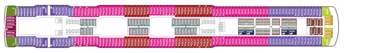 Norwegian Cruise Line Norwegian Escape Deck Plans Deck 14.png